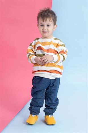 Polar Fleece Yellow  Pola Barefoot Smart Booties