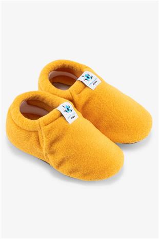 Polar Fleece Yellow  Pola Barefoot Smart Booties