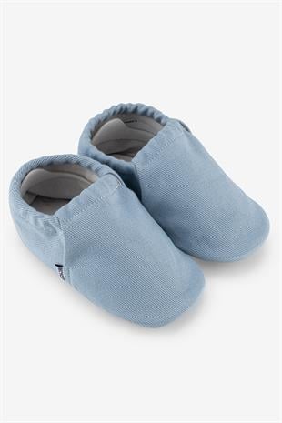 Recycled Canvas Hyper Eco Light Blue Barefoot Smart Booties