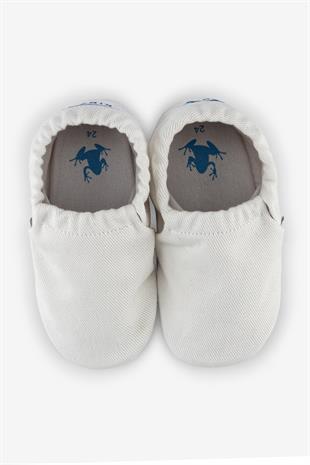 Recycled Canvas Hyper Eco Off-White Barefoot Smart Booties