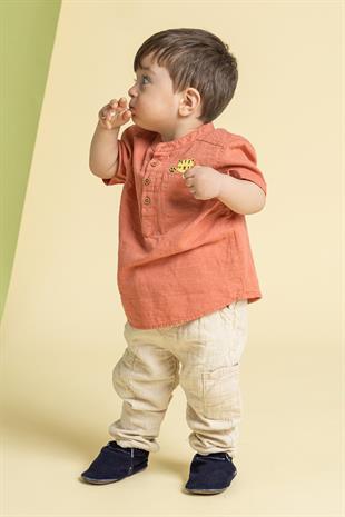 Recycled Canvas Hyper Eco Navy Blue Barefoot Smart Booties