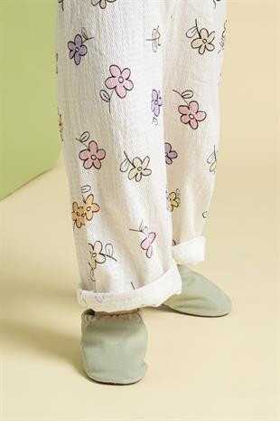 Recycled Canvas Hyper Eco Su Yeşili Barefoot Patik (Hediye Seti)