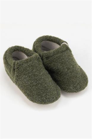 Recycled Woo Wooly Khaki Wooly Barefoot Smart Booties