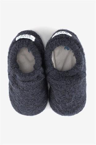 Recycled Woo Wooly Navy Blue Wooly Barefoot Smart Booties