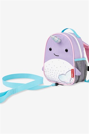 Zoo Emniyet Kemerli Sırt Çantası Narwhal 