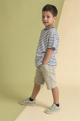 Smart Walker Canvas Play Beyaz Barefoot Çocuk Ayakkabı