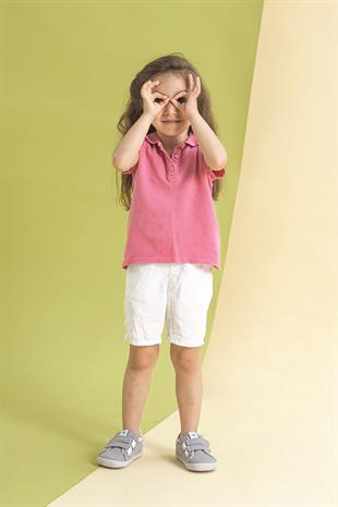 Smart Walker Canvas Play Beyaz Barefoot Çocuk Ayakkabı