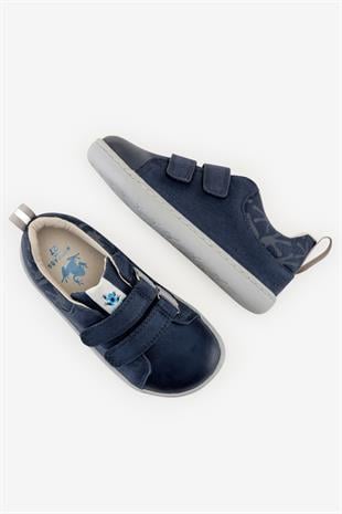 Smart Walker Canvas Play Lacivert Barefoot Çocuk Ayakkabı
