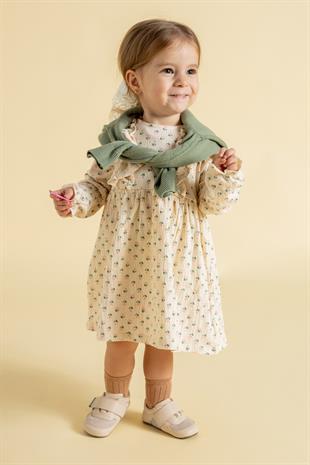 Smart Walker First Prime Havalı Bej Barefoot İlk Adım Bebek Ayakkabı