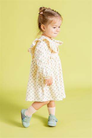 Smart Walker First Prime Havalı Yeşil Barefoot İlk Adım Bebek Ayakkabı