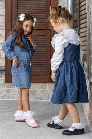 Smart Walker Mary Jane Havalı Pembe Barefoot Kız Babet Ayakkabı