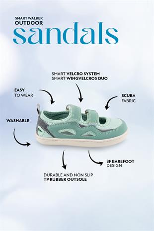 Smart Walker Outdoor Sandals Yeşil Duo