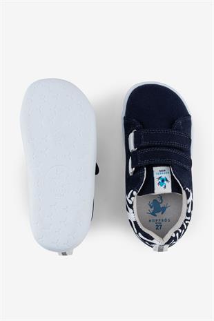 Smart Walker Canvas Play Eco Lacivert Barefoot Çocuk Ayakkabı