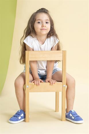 Smart Walker Canvas Play Eco Menekşe Barefoot Çocuk Ayakkabı