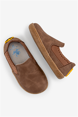 MAMUL/AYAKKABI/SNEAKERS/SUNİ DERİ/STANDART/PATİK/SS/2025/HOPFRÖG KIDS/SMART WALKER SLİP-ON #TAGS	 KAHVERENGİ MEŞE