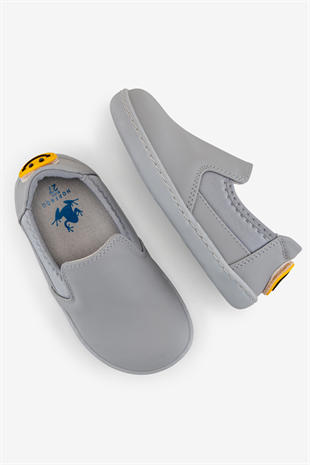MAMUL/AYAKKABI/SNEAKERS/SUNİ DERİ/STANDART/PATİK/SS/2025/HOPFRÖG KIDS/SMART WALKER SLİP-ON #TAGS	 SÜPERMAT GRİ