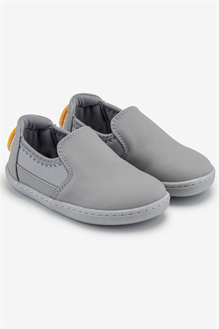 Smart Walker Slip-On #Tags Süper Mat Gri Barefoot Işıklı Çocuk Ayakkabı