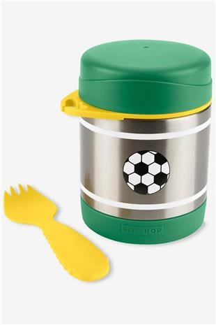 Skip Hop Spark Style Paslanmaz Çelik Termos Futbol