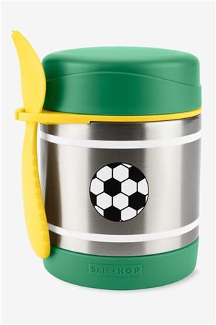 Skip Hop Spark Style Paslanmaz Çelik Termos Futbol