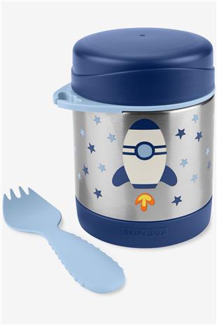 Skip Hop Spark Style Paslanmaz Çelik Termos Roket