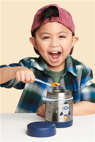 Skip Hop Spark Style Paslanmaz Çelik Termos Roket