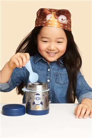 Skip Hop Spark Style Paslanmaz Çelik Termos Roket