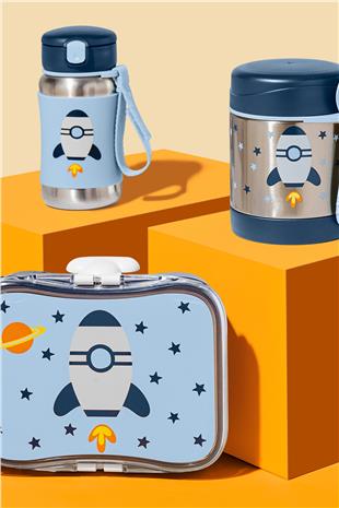 Skip Hop Spark Style Paslanmaz Çelik Termos Roket