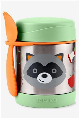 Skip Hop Zoo Paslanmaz Çelik Termos Rakun