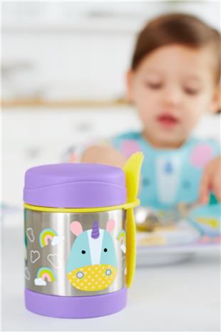 Skip Hop Zoo Paslanmaz Çelik Termos Unicorn