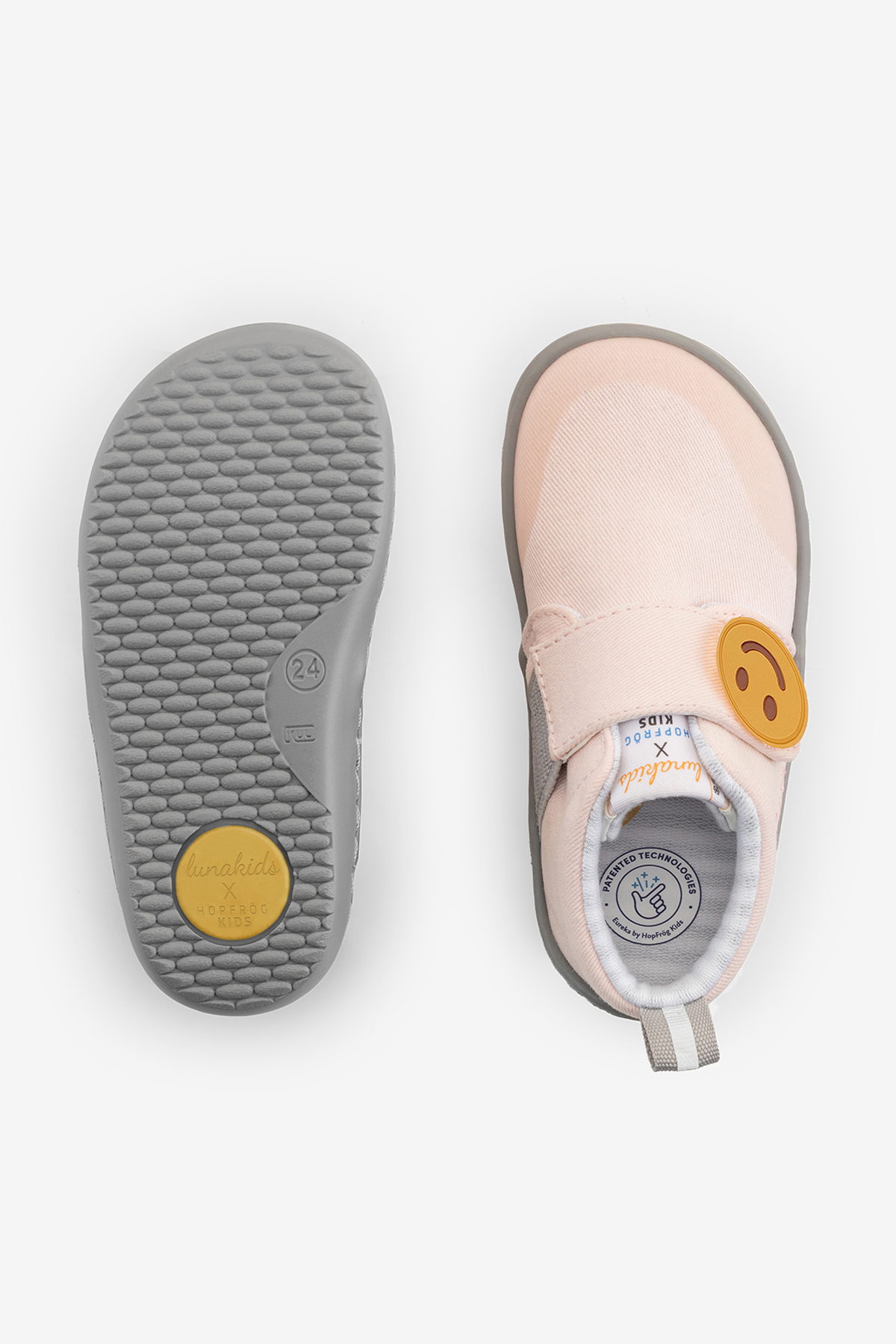 Hopfrög Pembe Hopfrög Lunakids Lunicon 1.0 TOG Peri Pembesi Barefoot Çocuk Ayakkabısı by Kids