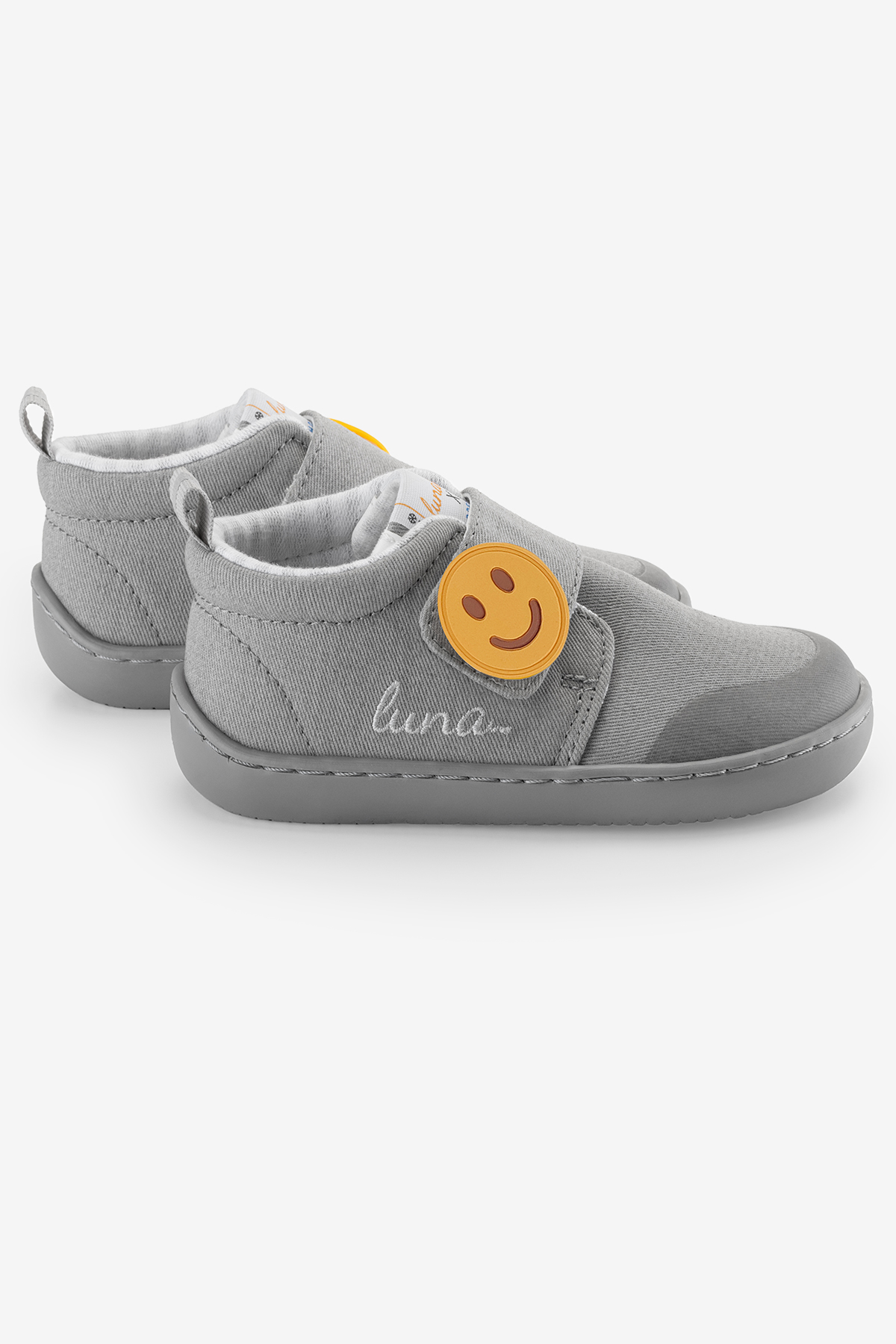 Hopfrög Gri Hopfrög Lunakids Lunicon 1.0 TOG Masal Grisi Barefoot Çocuk Ayakkabısı by Kids