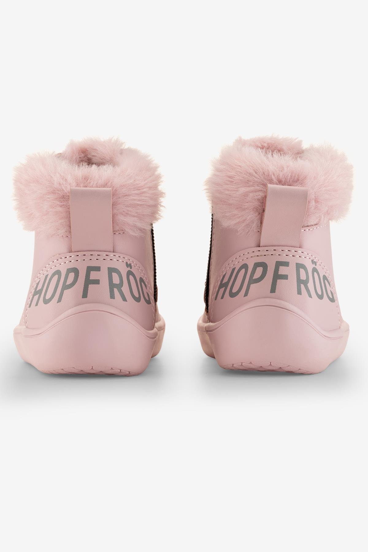 Furry Boots Pembe Lotus Barefoot Çocuk Botu - Görsel 8