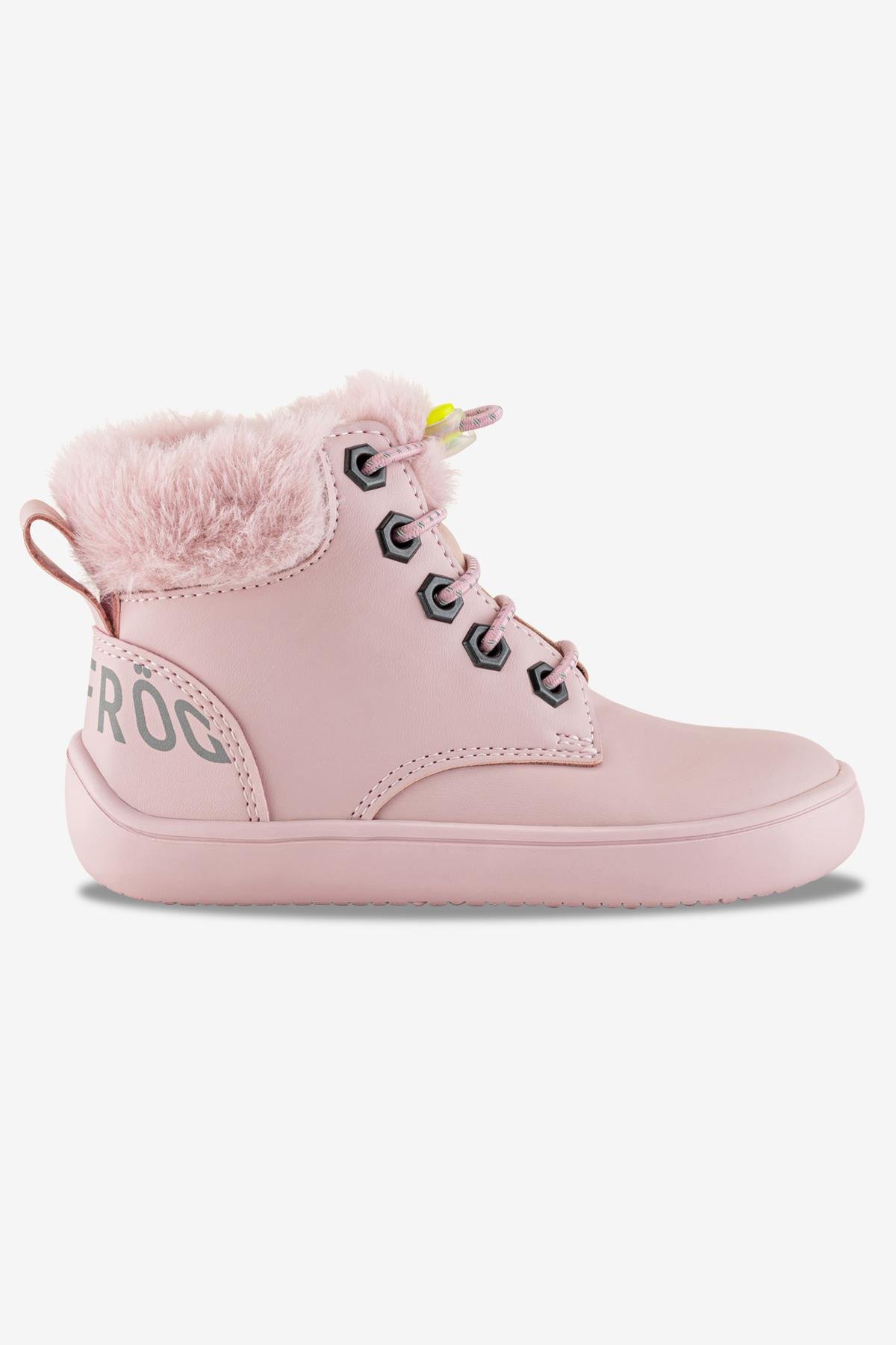 Furry Boots Pembe Lotus Barefoot Çocuk Botu - Görsel 7