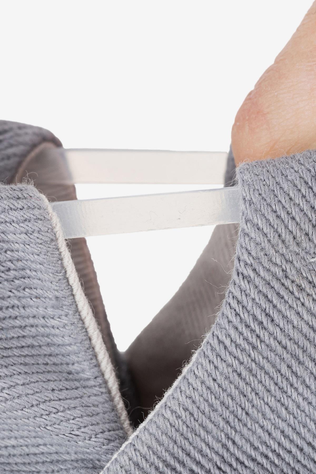 Recycled Canvas Hyper Eco Gri Barefoot Patik (Hediye Seti) - Görsel 8