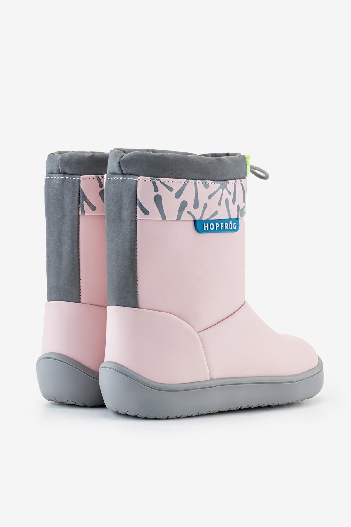 Rain Boots Süper Mat Pembe Suya ve Soğuğa Dayanıklı Barefoot Çocuk Botu - Görsel 2