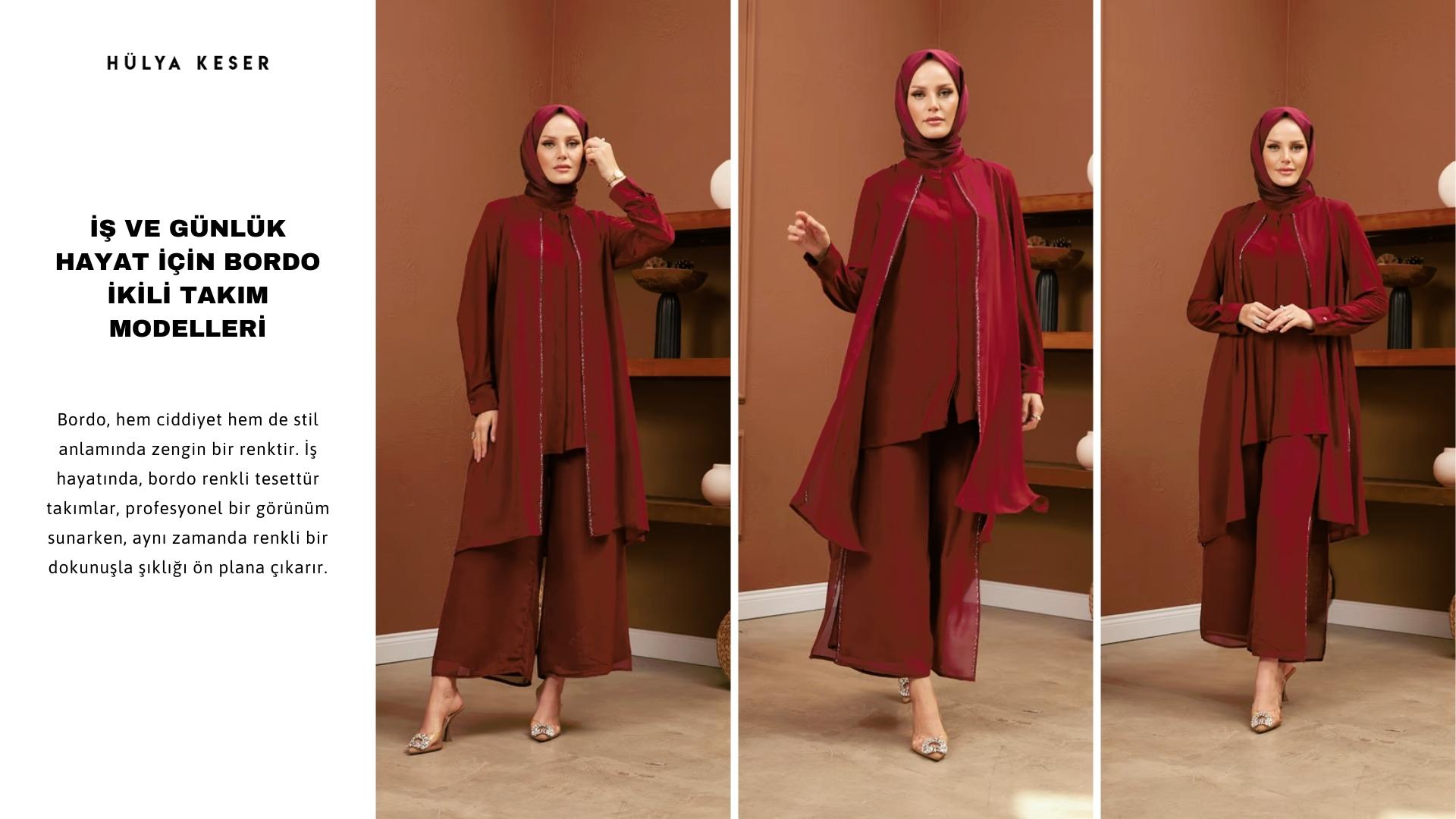 bordo ikili takım
