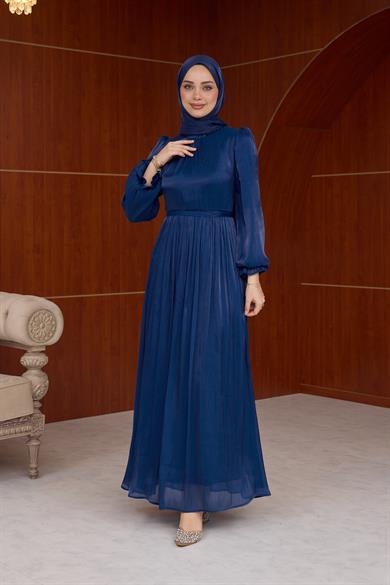 Açelya Işıltı Abiye - Lacivert