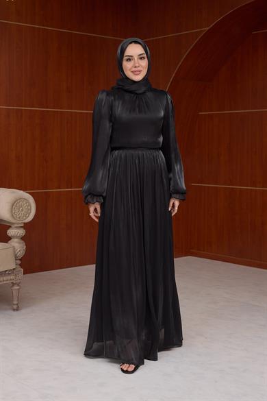 Açelya Işıltı Abiye - Siyah