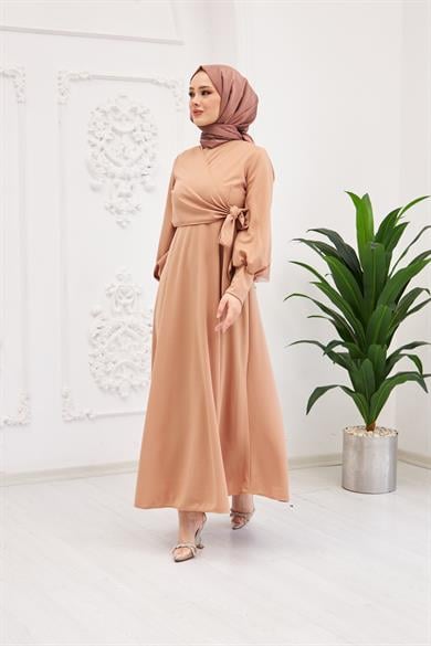 Asiye Evening Dress - Beige