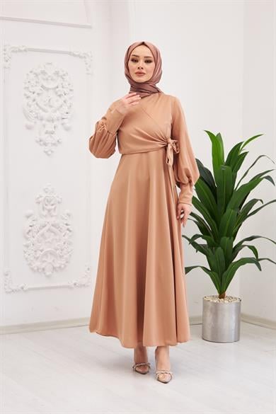 Asiye Evening Dress - Beige