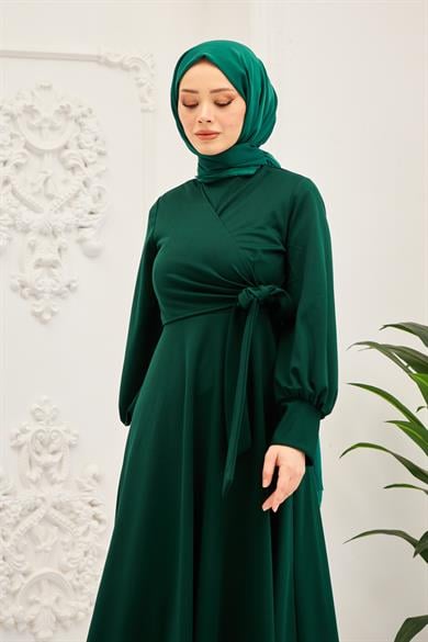 Asiye Evening Dress - Emerald Green