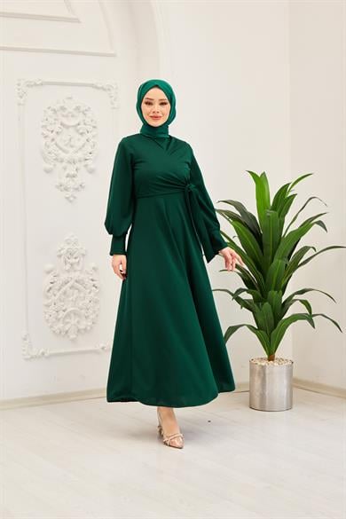 Asiye Evening Dress - Emerald Green