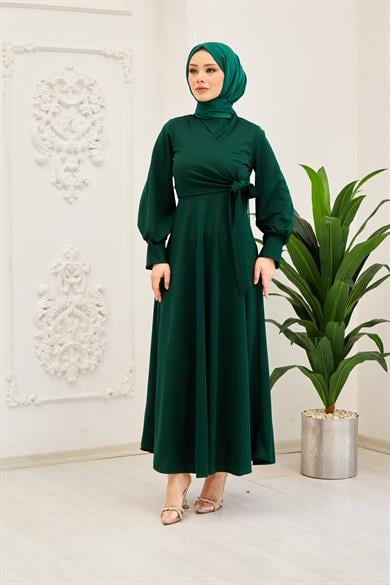 Asiye Evening Dress - Emerald Green