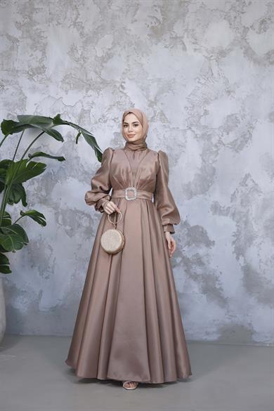 Aysun Evening Dress - Copper