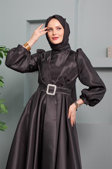 Aysun Evening Dress - Black