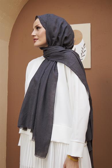 Bamboo Shawl - Anthracite