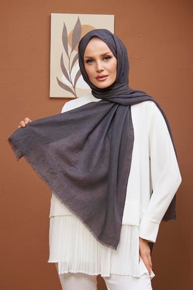 Bamboo Shawl - Anthracite