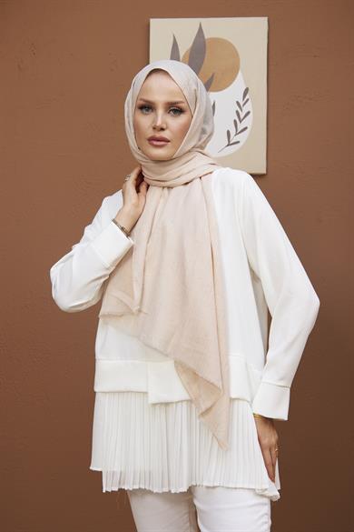 Bamboo Shawl - Ecru