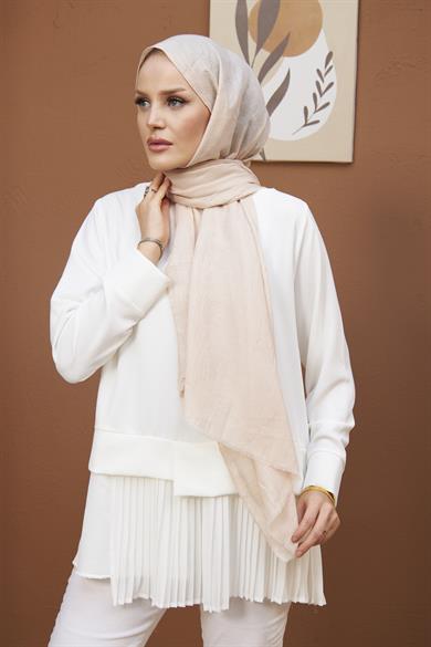 Bamboo Shawl - Ecru