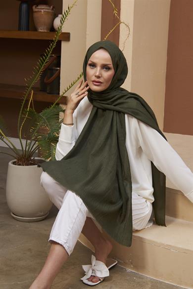 Bamboo Shawl - Khaki